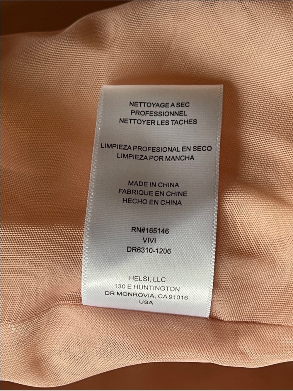 Strapless Embroidered Midi Dress in Nude - Picture 13 of 15